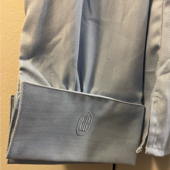 🆕 BILL BLASS LONG SLEEVE LITE BLUE TOP (2XL) NWT - Picture 5 of 5